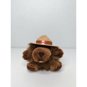 CORPORAL FLAPJACK JR Beaver Plush House‎ Canada Mounted Police RCMP 4” Mountie